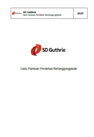 Garis Panduan Perolehan Bertanggungjawab